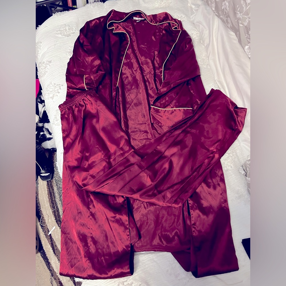 Vintage Victoria Secret Robe and Pj Bottoms size Medium